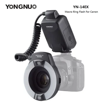 

Yongnuo YN-14EX Speedlight TTL Macro Ring Lite Flash Speedlite Light for Canon 5D Mark II 5D Mark III 6D 7D 60D 70D 700D 650D 6