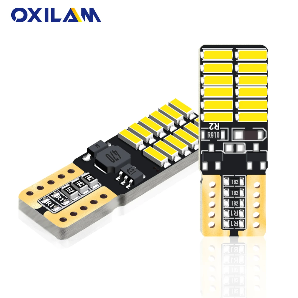 2x T10 4014SMD светодиодный светильник без ошибок для бровей и век лампа Opel Astra h j g Corsa
