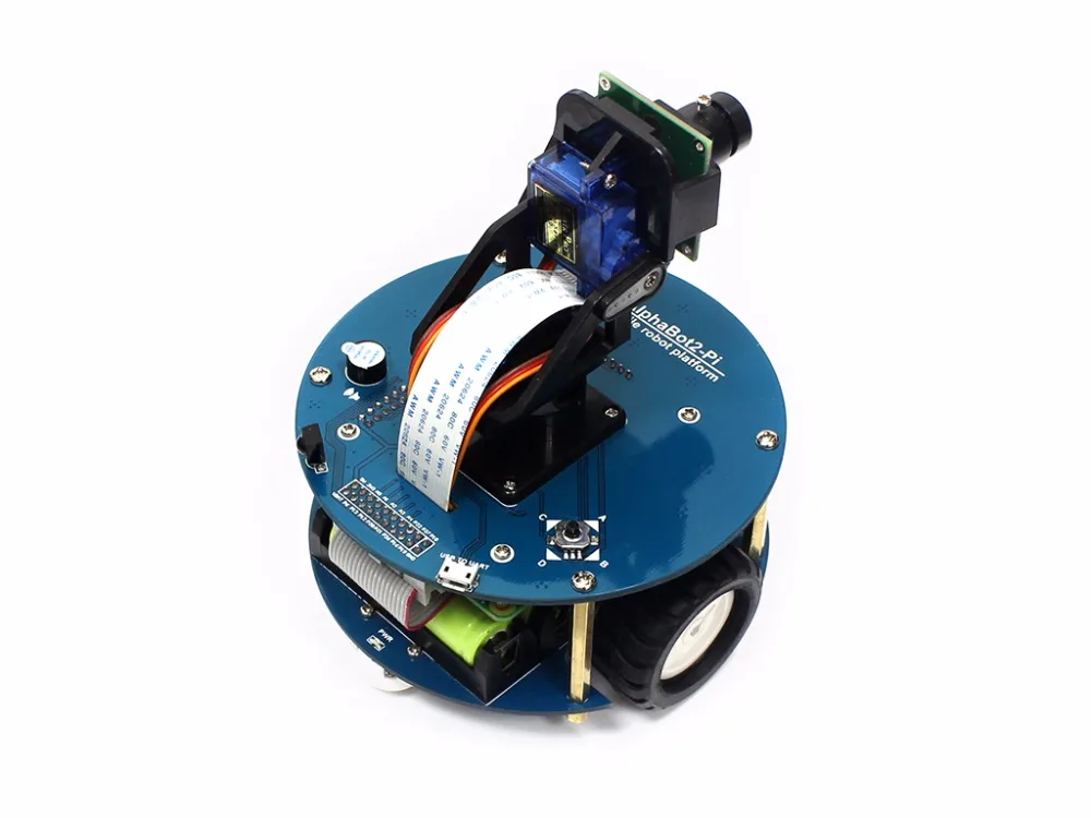 Комплект робота в стиле алфавита 2 с оригинальной фотокамерой Raspberry Pi 3 Model B /RPi