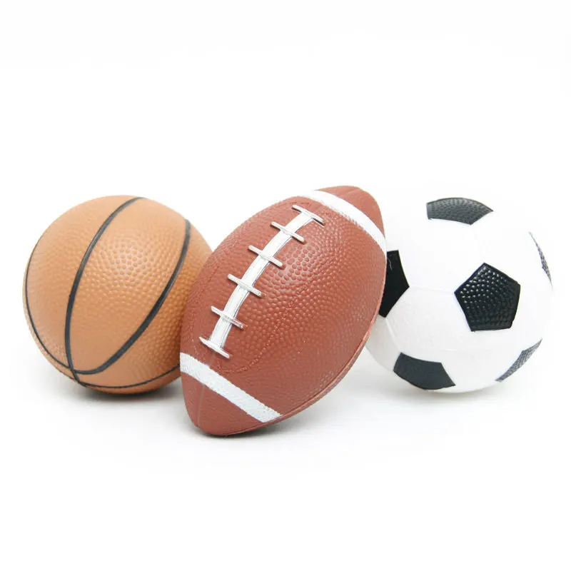 Non toxic Rugby Kids Natural Rubber Small Basketball Football