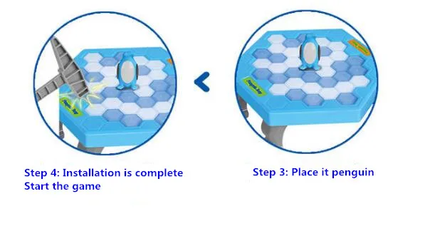 Интерактивные Ice ломая Таблица Пингвин ловушка дети веселые игры Пингвин ловушка активировать Развлечения игрушка Семья забавная игра