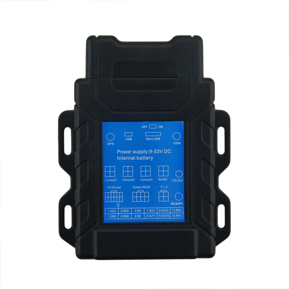gps motorbike /bus tracker GVT800 two way communication gps vehicle