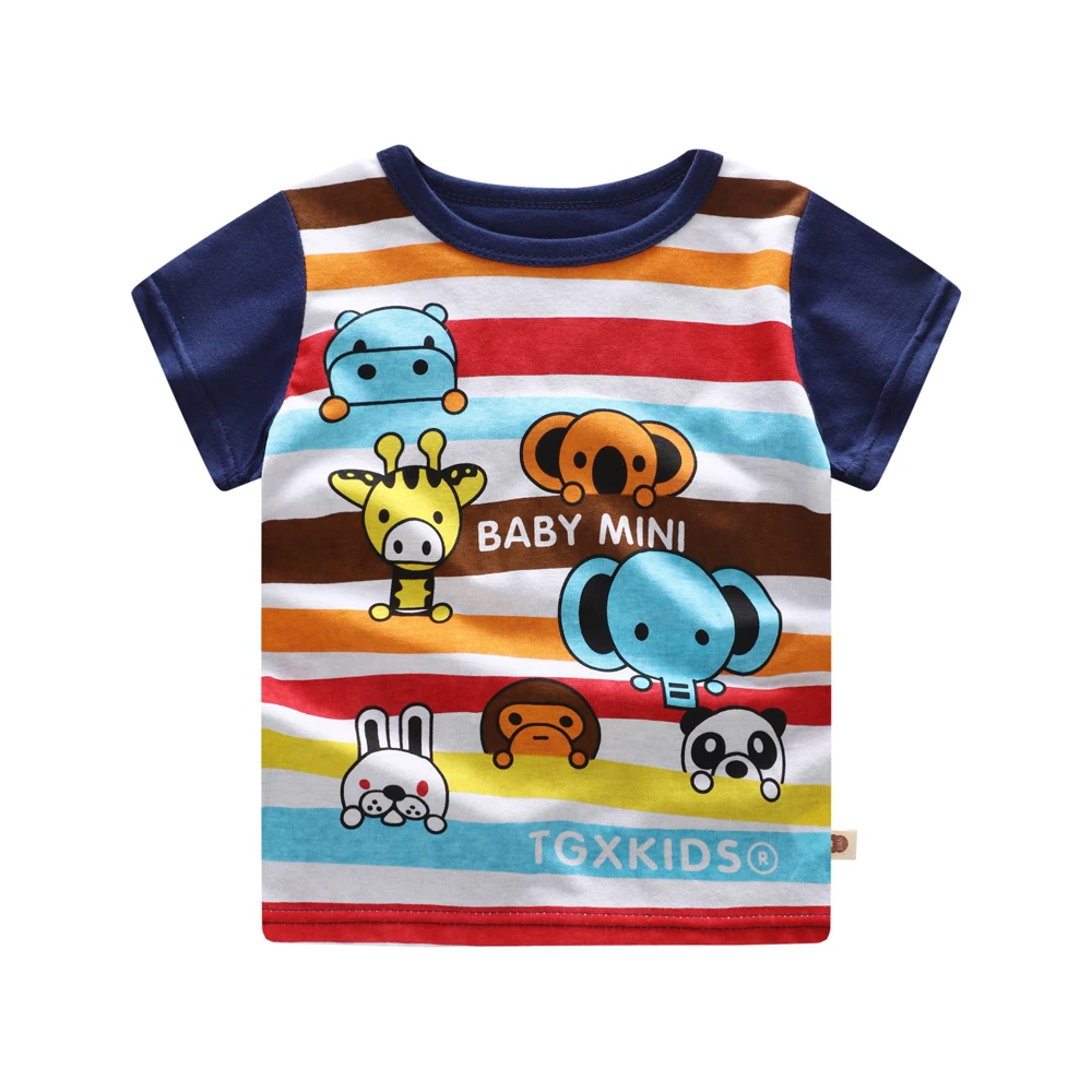 

Summer Children Clothing Kids short Sleeve T Shirts For Cotton Boys Girls Tops Tees T Shirt Tee 3 months -3 years old