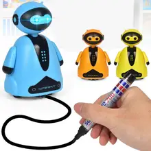 Горячая Прочный хобби Ходить дети Батарея в комплекте подарок мини робот милые детские игрушки