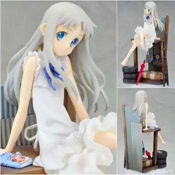 

Anime Menma Honma Meiko Ano Hana Sitting Ver. 1/8 PVC Figure NO Box