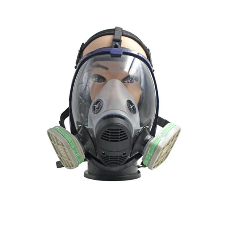 Industry Safety Super Viewing Gas Mask Defense Ammonia, Hydrogen