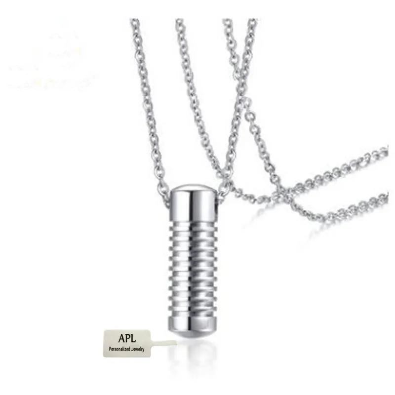 

APL-Cool Line Design of Stainless Steel Threaded Steel Stainless Steel Pendant for Men and Women