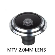 НОВЫЙ 2.0 мм объектив MTV M12 рыбий глаз объектив 175 градусов Угол Фиксированный объектив для Камеры ВИДЕОНАБЛЮДЕНИЯ