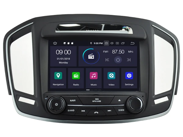 Cheap 8" Octa-Core Android 9.0 Pie OS Car DVD Multimedia GPS Radio for Opel / Vauxhall Insignia 2012 2013 2014 2015 2016 2017 2018 4