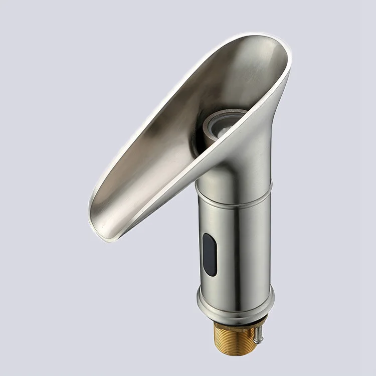 Гигиенический Hands Free смеситель для горячей и холодной воды инфракрасный датчик кран для ванной автоматический Sesnor светодиодный водоэкономичный кран