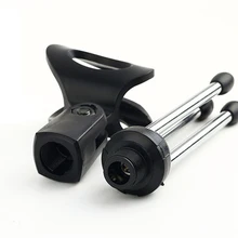 Портативный микрофон Настольный Треугольный Кронштейн Регулируемая подставка для микрофона для Конференции в реальном времени противоударный микрофон кронштейн для штативов держатель