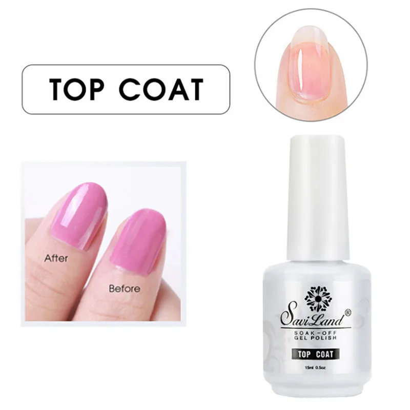 

15ML Top Coat Nail Protection Plastic Seal Coat Adhesive Nail Designs Removable UV Lamp Top Coat Vernis a Ongles