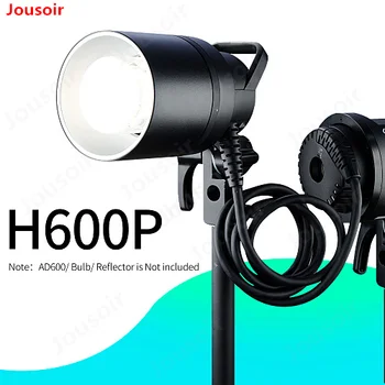 

Godox H600P Flash Head Bowens Mount Off-flash Handheld Extension Head for Godox WITSTRO AD600Pro AD600 Pro Flash Strobe CD50Y