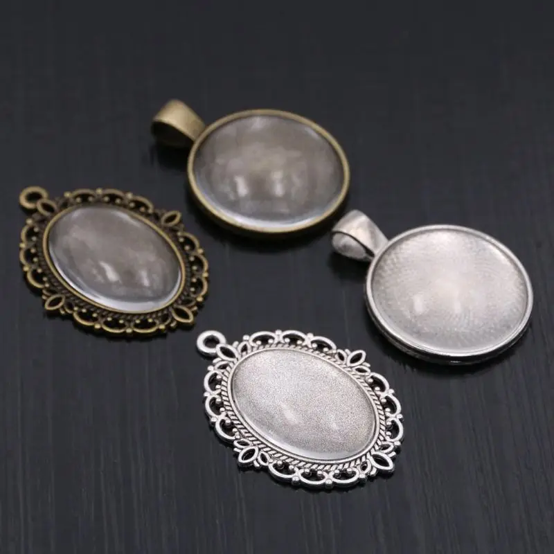 1 String Glass Petal Oval Pendant Beads Beautiful Rose Quartz Approx 20mm