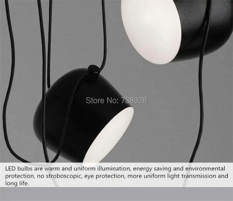 Pingente de Aranha Lamparas de Techo Luzes Moderna Tambor Colgante Jantar Restaurante Café Industrial Suspensão Lâmpadas Penduradas Personalizado 24 pendant lights design