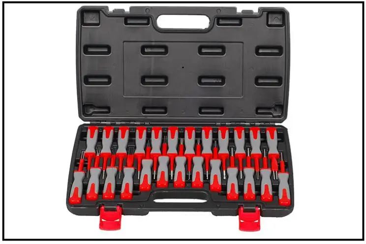 25pcs Car Wiring Connector Pin Release Extractor Crimp ... car wiring crimp tool 
