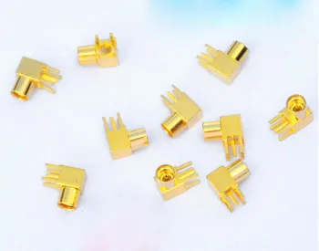 

L Shape Interface male Grooved Pin plug Jack for Shure SE535/SE215/SE425/SE846 headphone DIY Connector for Audio Cables 50pcs
