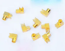 L Shape Interface male Grooved Pin plug Jack for Shure SE535 SE215 SE425 SE846 headphone DIY Connector for Audio Cables 50pcs
