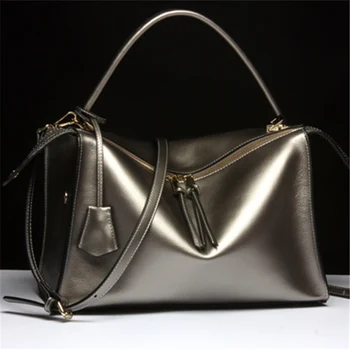 

Ladies' genuine leather handbag 2019 women's leather handbags large capacity leather shoulder bag brand handbags bolsa feminina