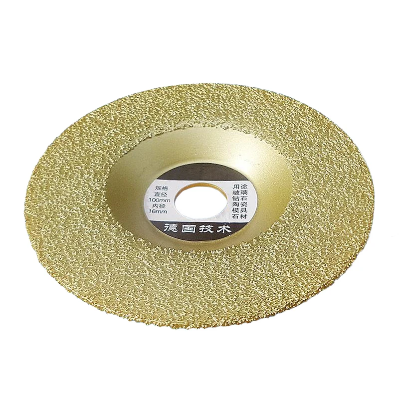 RIJILEI 110*16*1,8 пайки бриллианты шлифовальный диск утолщение карбида кремния шлифовальный круг керамический шлифовальный диск MX38