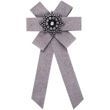 5 шт., модная однотонная ткань с цветочным бантом и длинным бантом, женские акриловые галстуки-бабочки, мужские и женские ошейники, Duftgold