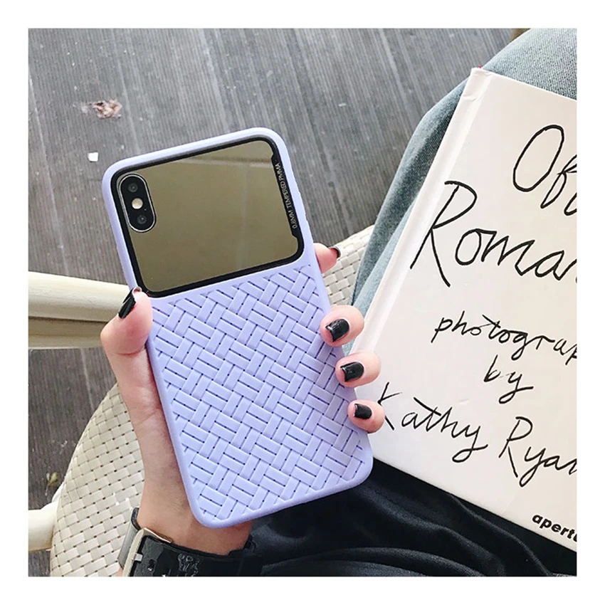 iphone Woven Grid Pattern Case (20)