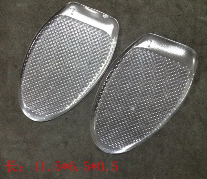 

forefoot pad thick insoles invisible silicone transparent high heels shoes