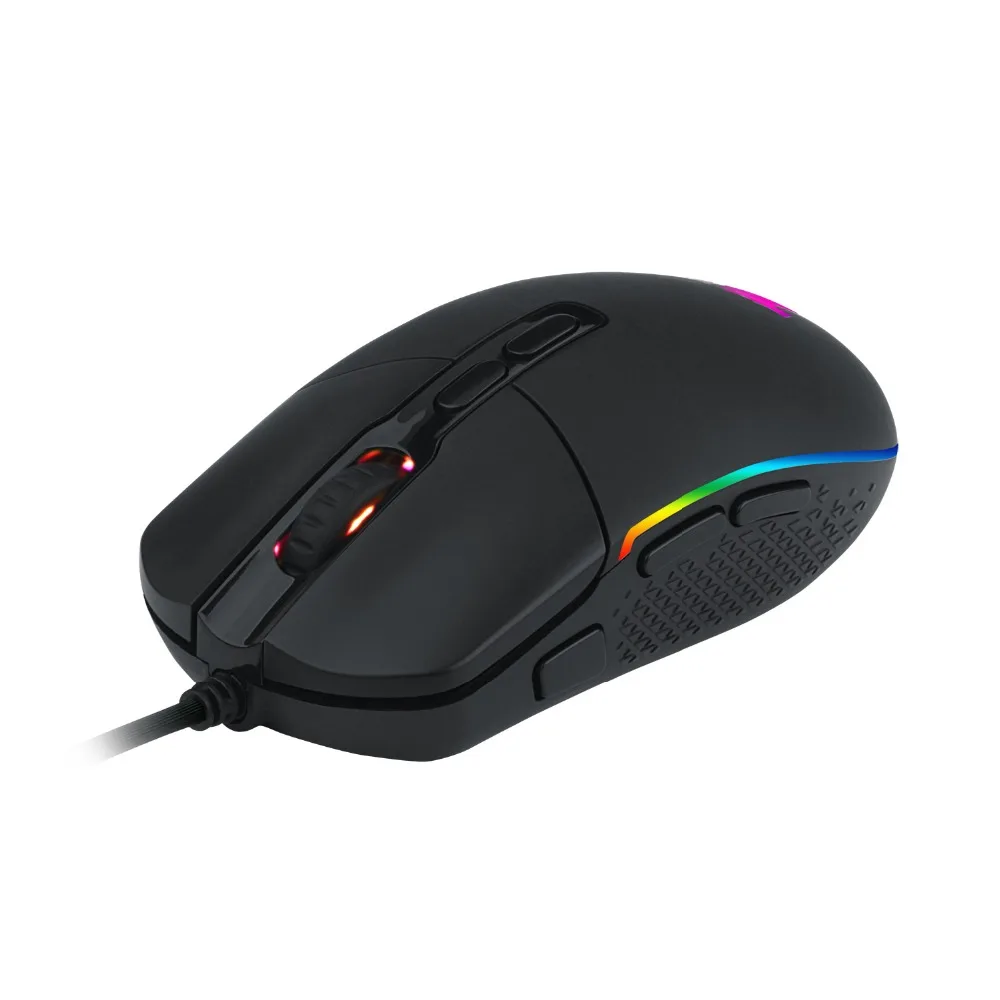 Новая игровая мышь Redragon 10000 DPI 16 8 миллионов RBG с подсветкой 7 кнопок эргономичный