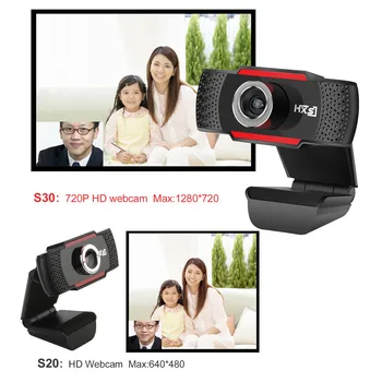 

20% USB Web Cam Webcam HD 720p Megapixel PC Camera with Absorption Microphone MIC for Android TV Rotatable Computer Camera