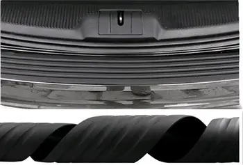 

Car Styling Rear Bumper Protection rubber sticker for mitsubishi outlander alfa romeo jeep wrangler citroen c3 accessories