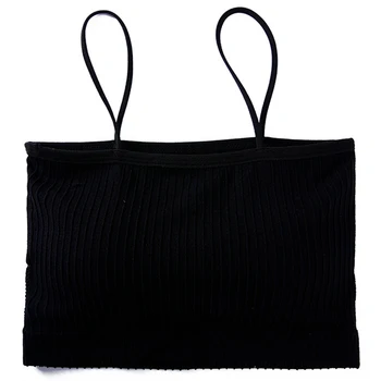 

Thin Shoulder Strap Thread Wrapped Around Chest Chest Strap Chest Pad Anti-Lighting Bottoming Underwear Sports Bra