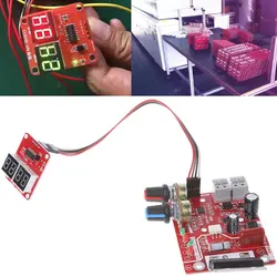 Точечная сварочная плата управления временем 100A обновление текущий контроллер с цифровым дисплеем