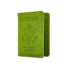 Новая Rfid Блокировка Обложка для паспорта многофункциональный США чехол для паспорта американские обложки для паспорта для девочек Американский держатель для паспорта