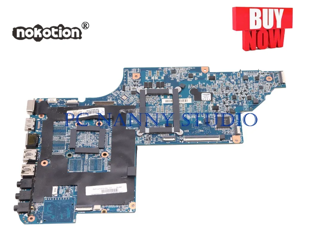 PCNANNY 645384 001 для HP DV7 6000 материнская плата DDR3 Протестирована|Материнские платы
