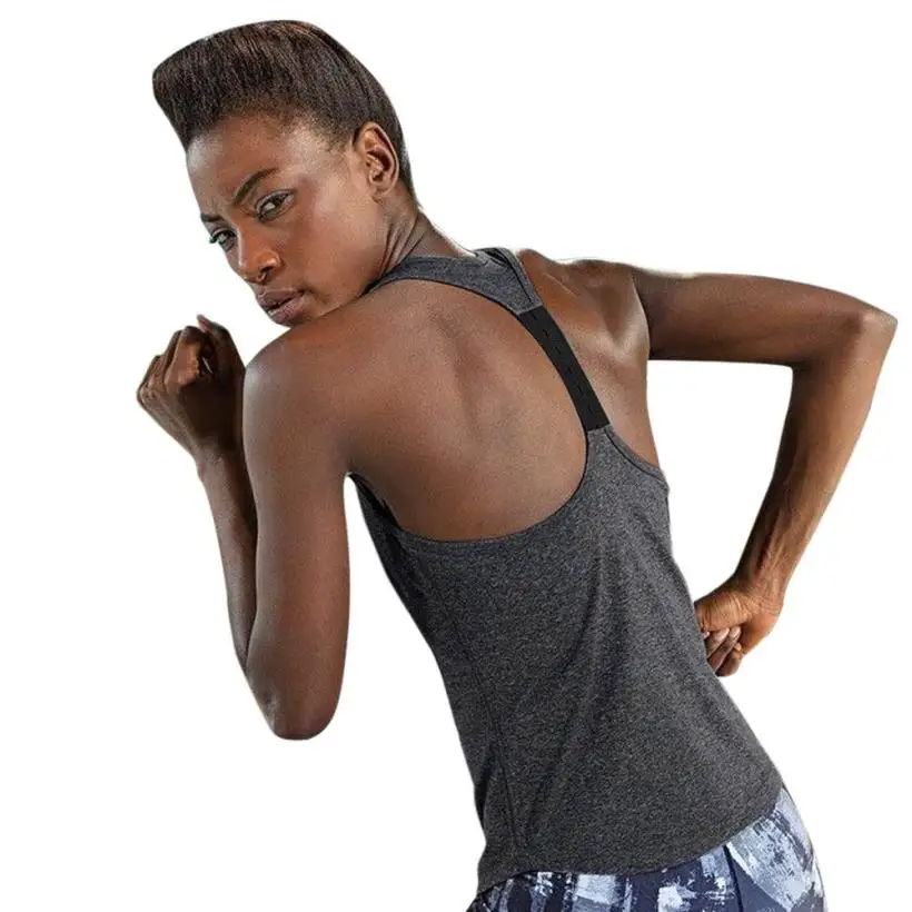 

Sport Vest Women Fitness Yoga Shirt Women Vest Fitness Tank Top Ladies Gym Sleeveless Sports Top Running Clothes Singlets
