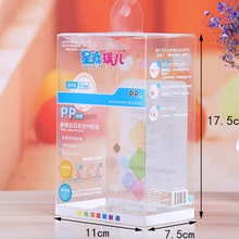 CMYK пластиковая коробка с принтом для конфет, УФ Прозрачная мягкая складная пластиковая упаковка для домашних животных- PX20077