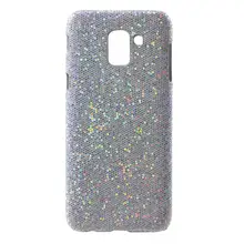 

Dulcii For Samsung Galaxy J6 (2018) glitter case Leather Coated Plastic Lightweight case for Samsung Galaxy J6 2018 case glitter
