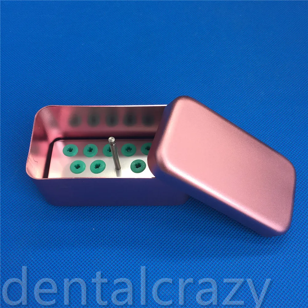 2 шт. зубные 16 держатели масштабирования, советы боры дезинфекция блок стерилизатор коробка Лидер продаж