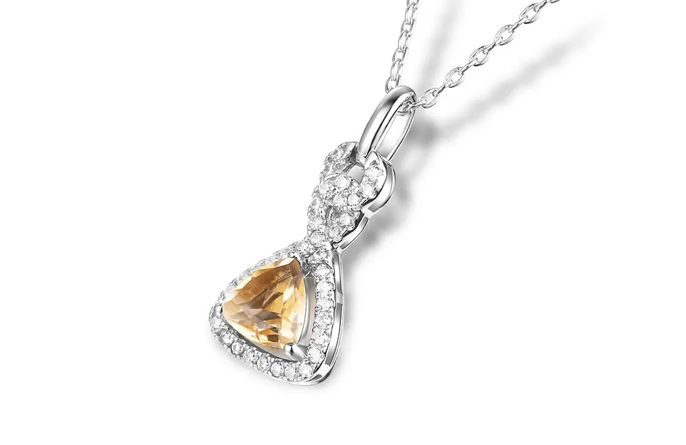 silver citrine pendants CASP01612SD-1 (2)