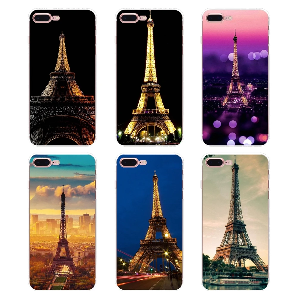 Eiffel Tower Night Bokeh Lights For Xiaomi Mi6 Mi 6 A1 Max Mix 2 5X 6X Redmi Note 5 5A 4X 4A A4 4 3 Plus Pro Silicone Shell Case |