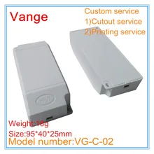 20 шт./лот светодиодный power support корпус 95*40*25 мм IP54 огнеупорный ПК Пластиковый выход коробки diy сделаны закачиваемая форма