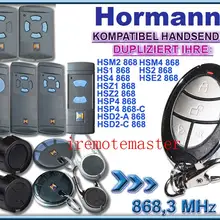 Для Hormann hsm2, hsm4, hs1, hs2, hs4, hse2, hsz1, hsz2, hsp4, hsp4-c, hsd2-A сменный передатчик дистанционного управления