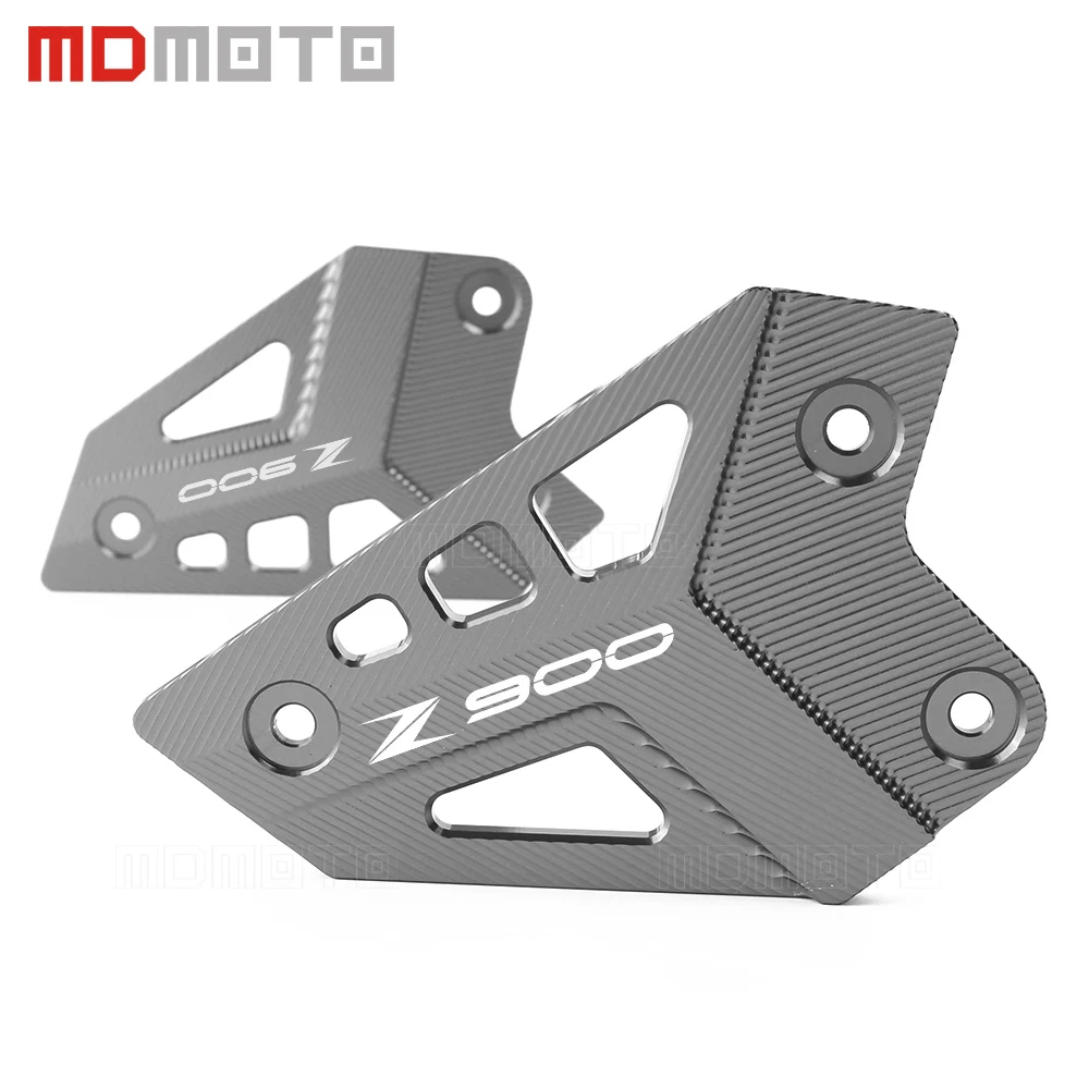 Для Kawasaki Z900 2017 2018 2019 мотоциклетный ЧПУ алюминиевый колпачок для ног защита пятки