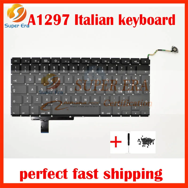 original Italian ITA Italy Keyboard for font b Apple b font font b Macbook b font