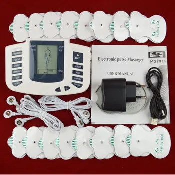 

309A medium frequency multi-function digital meridian physiotherapy instrument Massager with 16 pcs patches without packag free