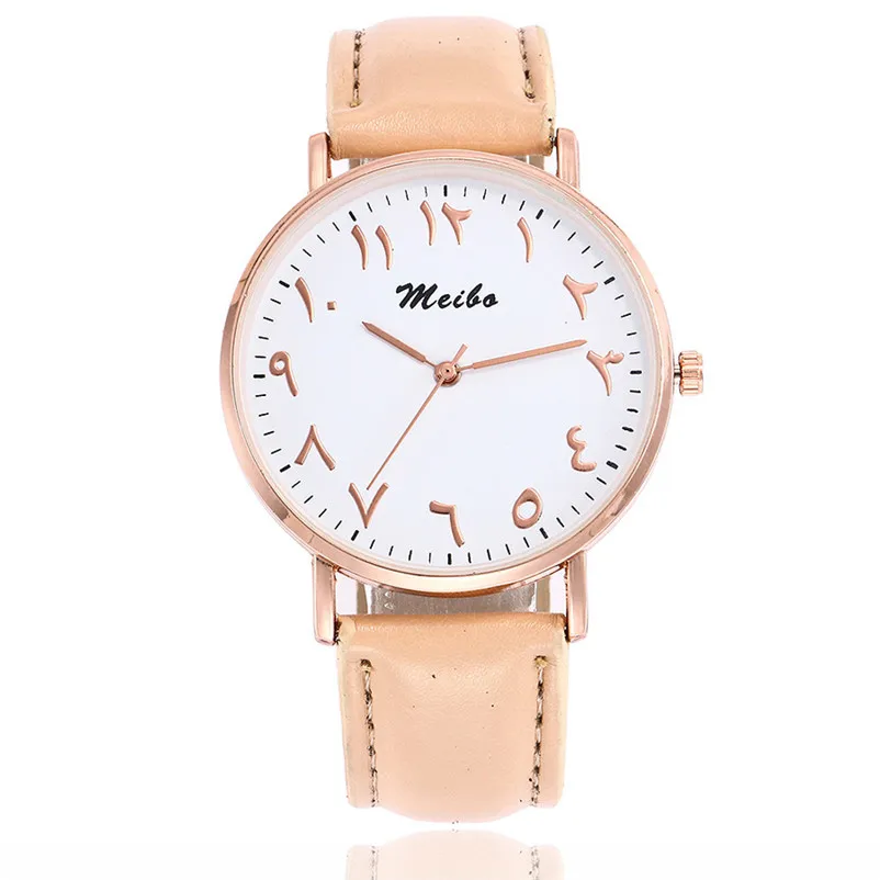 MEIBO women's watches casual watches Quartz Leather Band Newv Strap Watch Analog Wrist Watch Women Clockreloj mujer M08 (8)