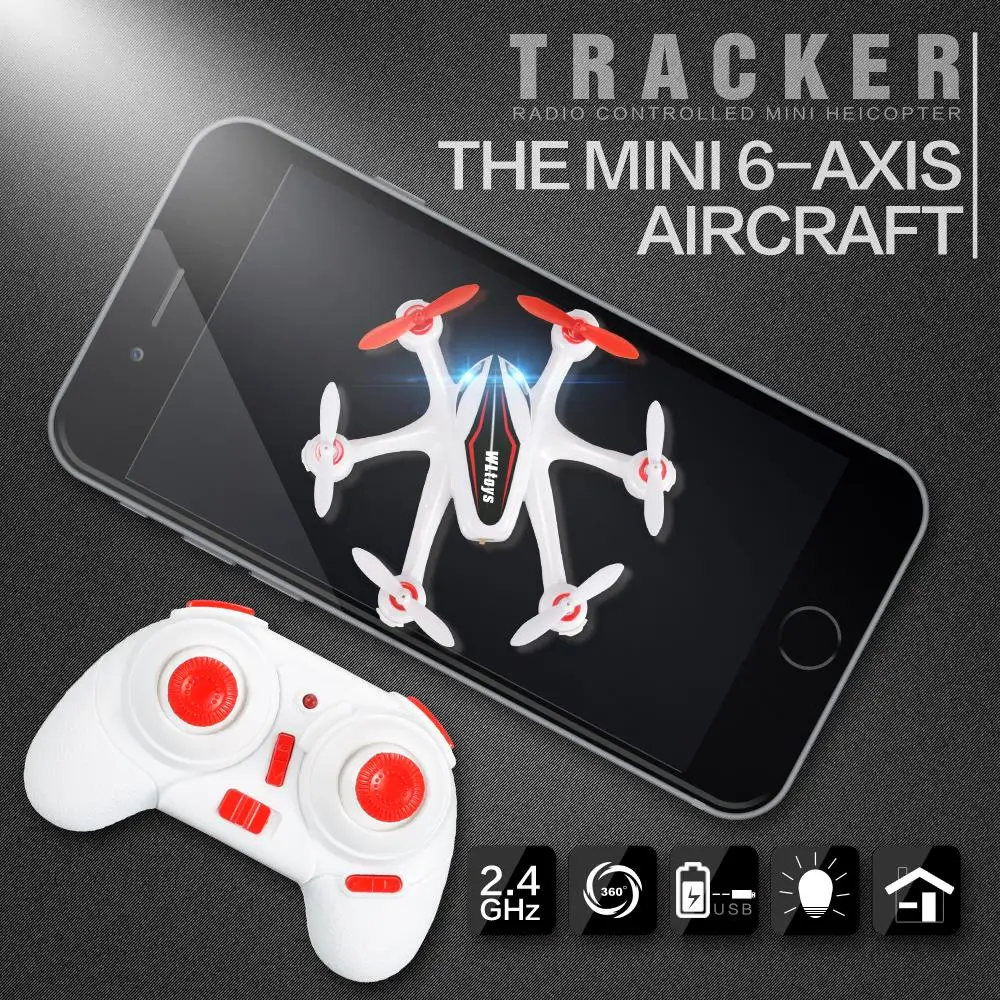 WLtoys Q272 2 4G 4CH 6Axis Mini RC Hexacopter Quadcopter with 3D Tumble Headless Mode Remote