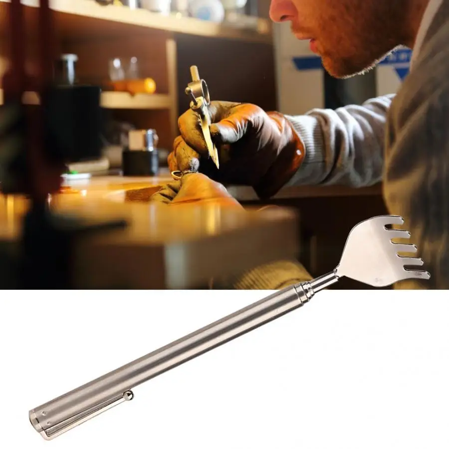 

Professional Telescopic Metal Rake For Taking Out Polishing Object Jewelry Polishing Rake Jewelry Making Tool for Jeweler b