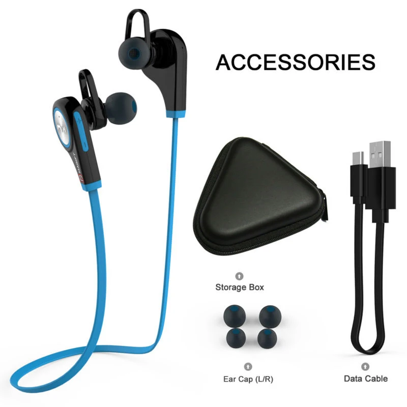 Magift6 спортивные bluetooth гарнитуры csr4.1 Q9 Беспроводной наушники вкладыши стерео с