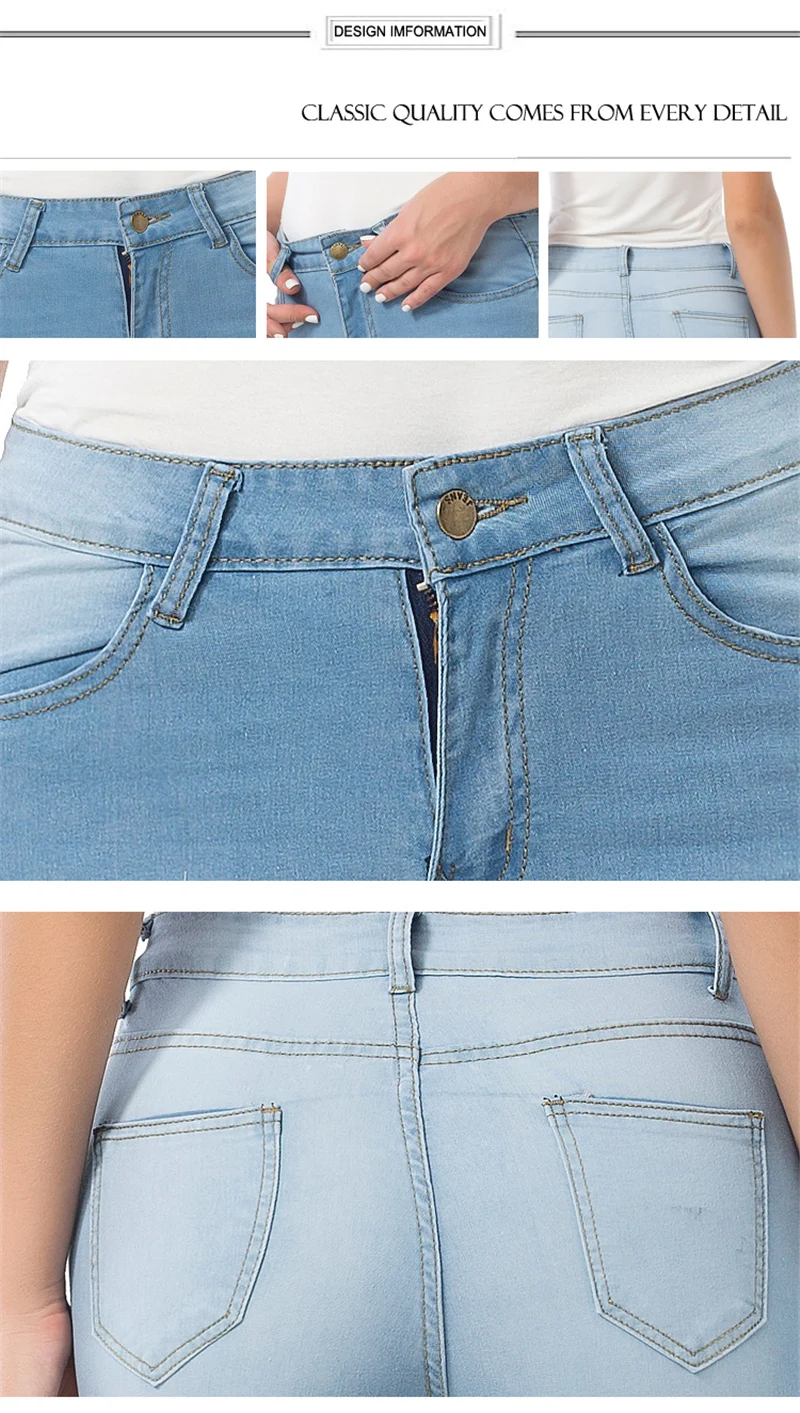 Push Up джинсы для Для женщин узкие женские джинсы женщина высокой эластичные большого размера стрейч джинсы женские промывают джинсовые